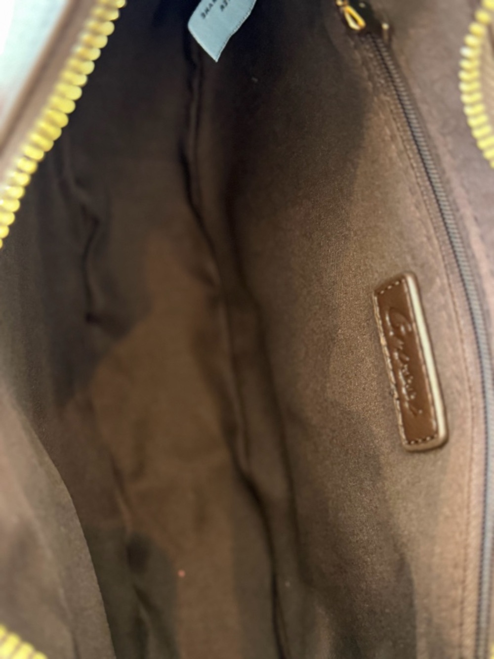 Grossi New York Dark Brown Shoulder Bag - Picture 3 of 6